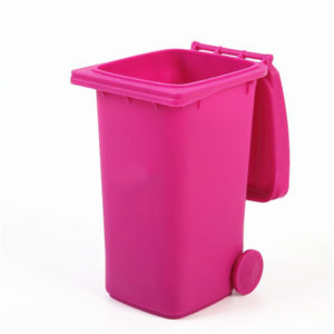 Trash Can Shaped Pen Holder