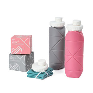 21oz Silicone Folding Mug Outdoor Sports Water Bottle