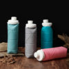21oz Silicone Folding Mug Outdoor Sports Water Bottle