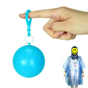 Disposable Raincoats Ball Shaped