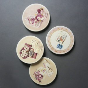 Absorbent Paper Coasters with Custom Logo