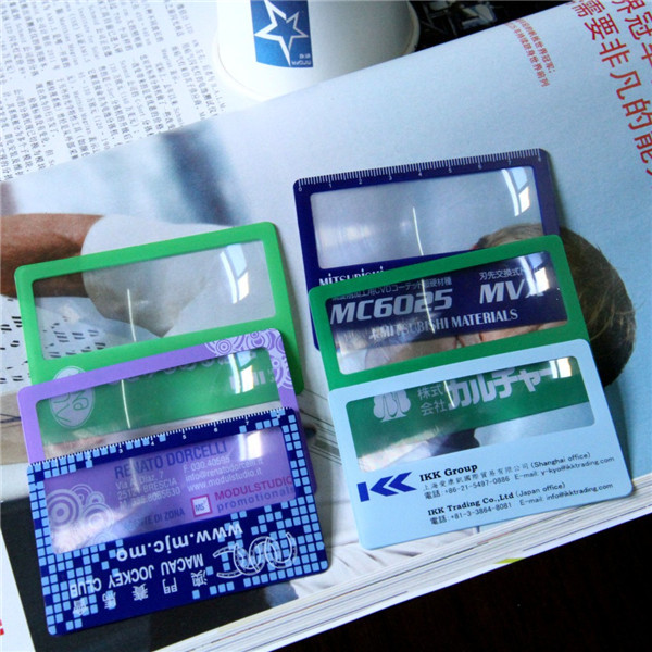 Credit Card Magnifier