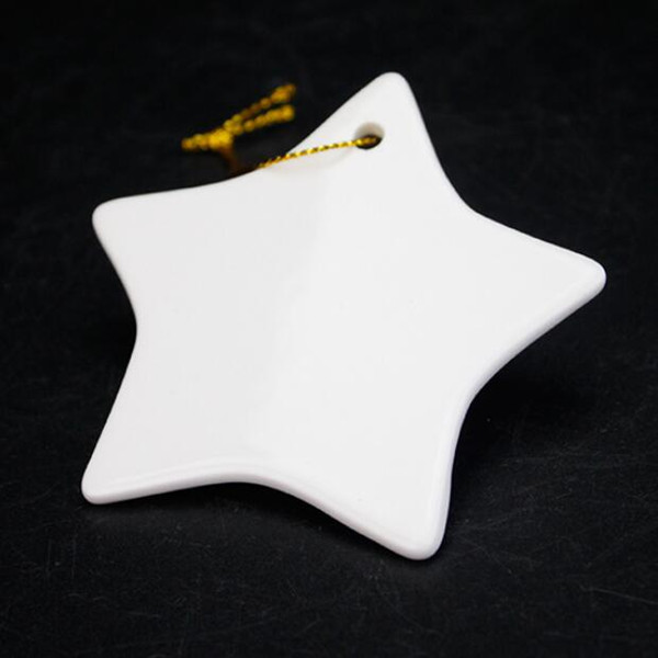 Ceramic Ornament Custom Star Shaped