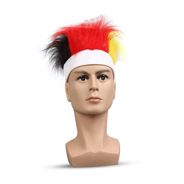 Soccer Fan Wigs Crazy Hair Party Headband