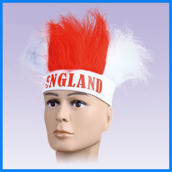 Soccer Fan Wigs Crazy Hair Party Headband