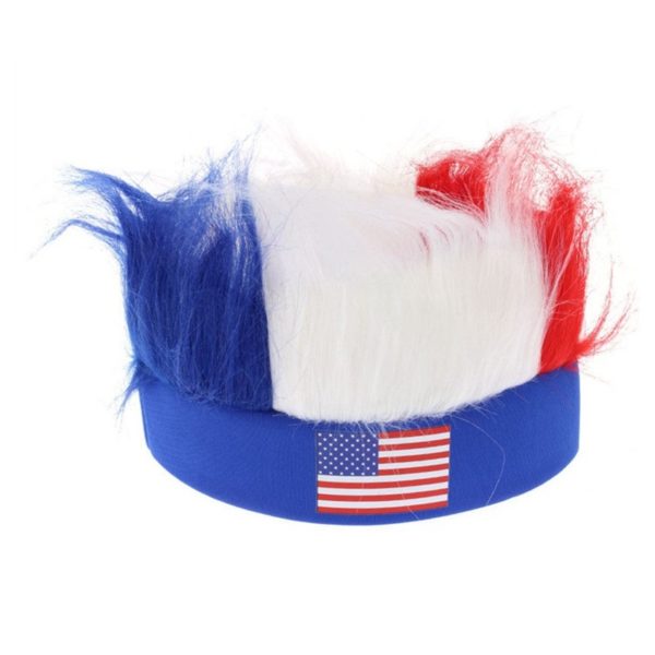 Soccer Fan Wigs Crazy Hair Party Headband