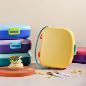 Children's 4 Compartment Lunch Box