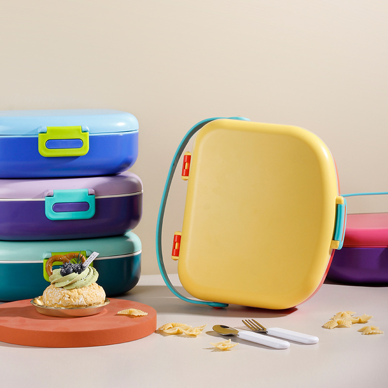Children's 4 Compartment Lunch Box
