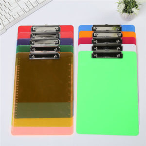 Plastic Clipboard Clip Borad with Scale