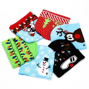 Christmas Jacquard Knitted Hat