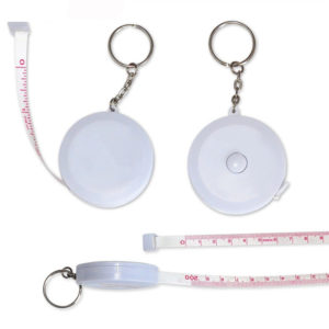 Retractable Tape Measurer with Keychain
