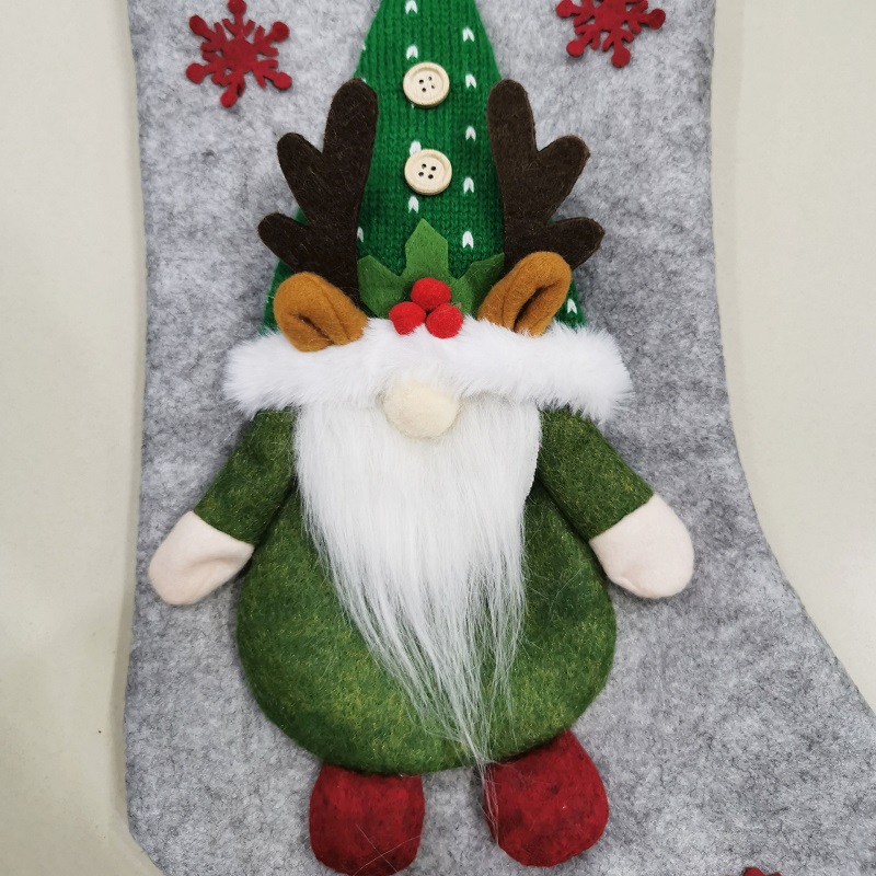 Hollow Face Christmas Socks
