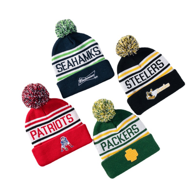 Acrylic Jacquard Hat With Embroidered Logo