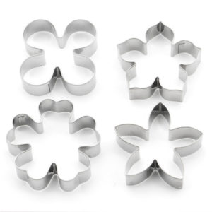 Stainless Steel Cookie Cutters Smiling Face Animal Tree