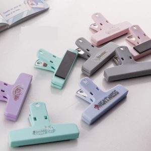 Colorful Plastic Magnetic Clip