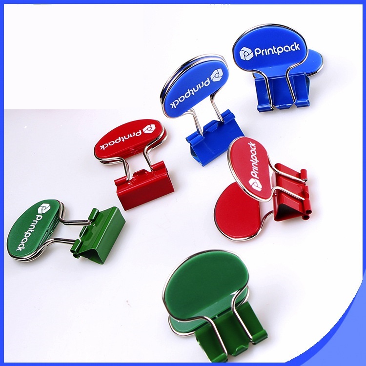 ABS Advertising Metal Cocktail Clip