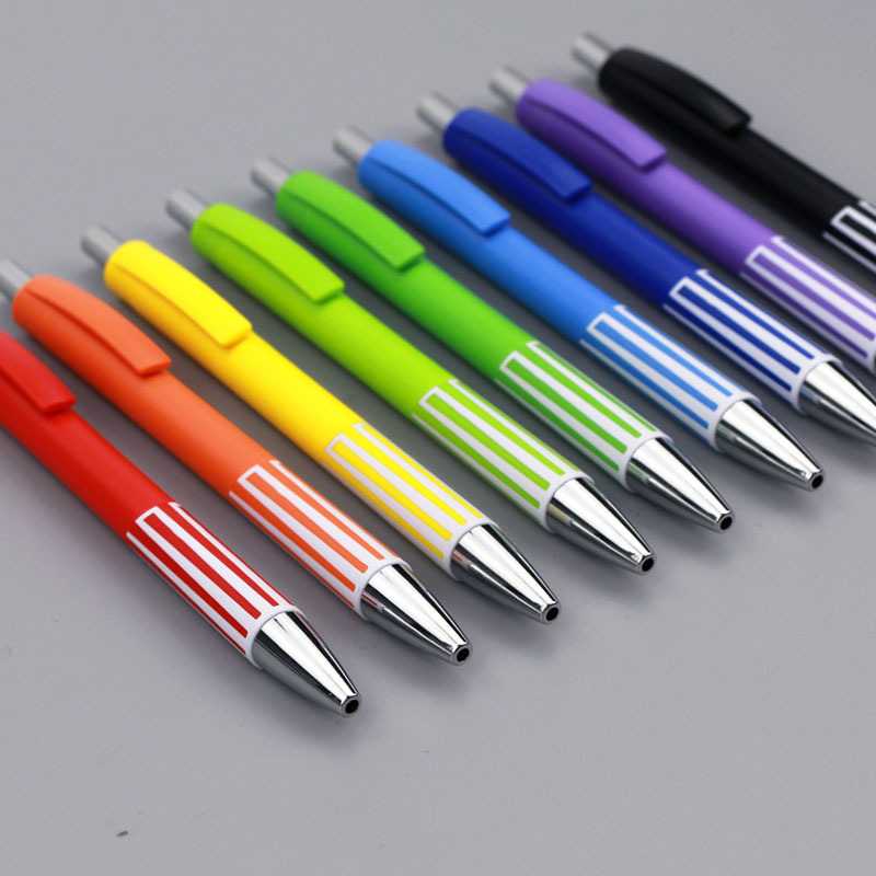 Multi-colored Ballpoint Pen With Logo