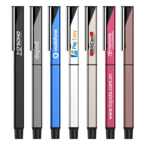 Multi-colored Metal Pen With Logo