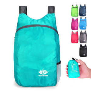 210D Muti-colored Foldable Backpack
