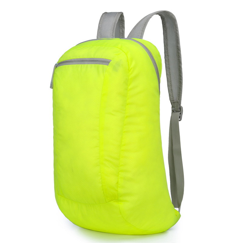 210D Muti-colored Foldable Sport Backpack