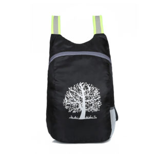 Muti-colored Foldable Sport Backpack With Reflective Strap