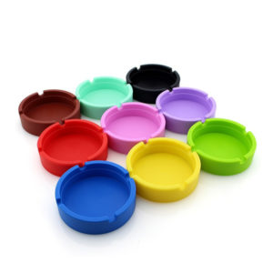 Round Silicone Ashtray