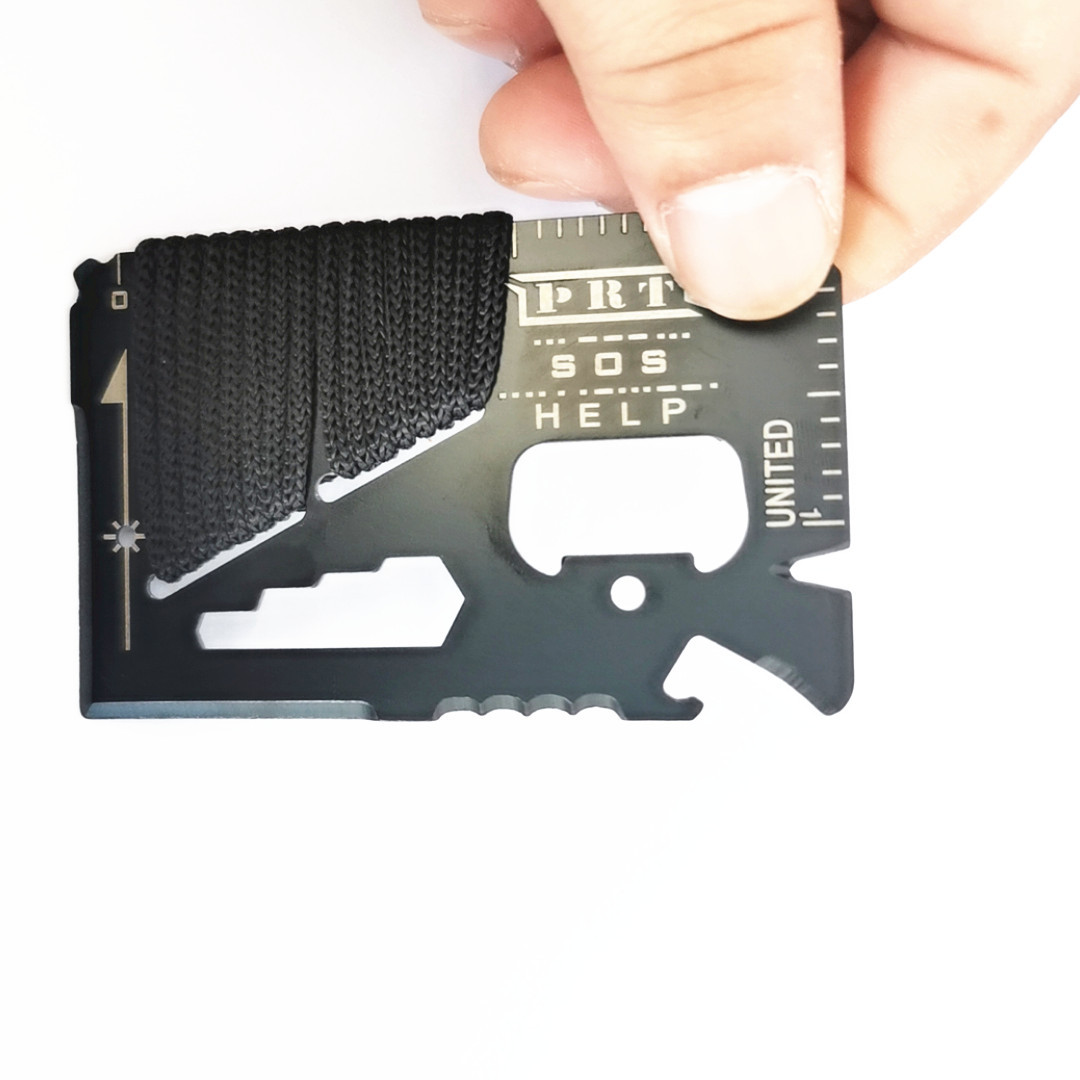 12 in 1 Stainless Steel Multi Tool Card