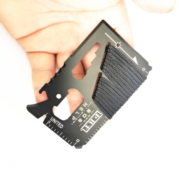 12 in 1 Stainless Steel Multi Tool Card
