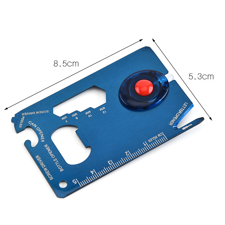 Multi-functional Light Up Tool Card