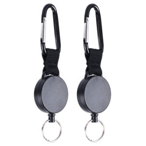 Outdoor Badge Reel With Carabiner
