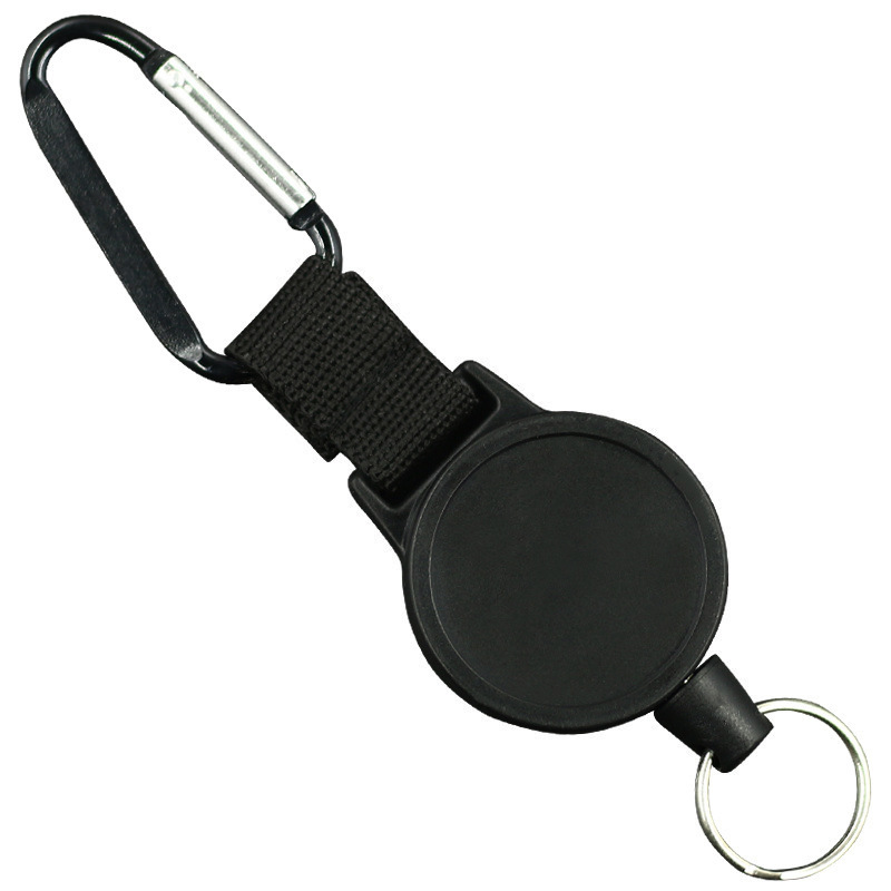 Outdoor Badge Reel With Carabiner