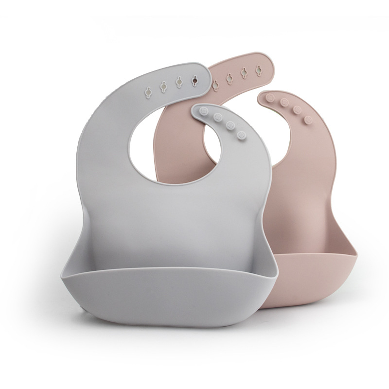 100% Silicone Soft Baby Bib