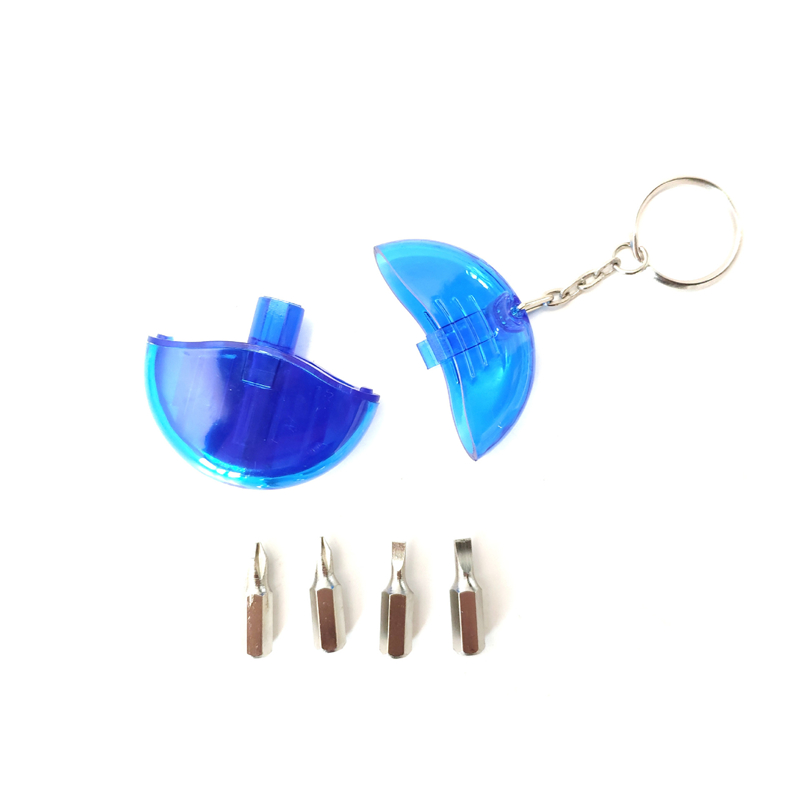 4-in-1 Screwdriver Tool Set Keychain