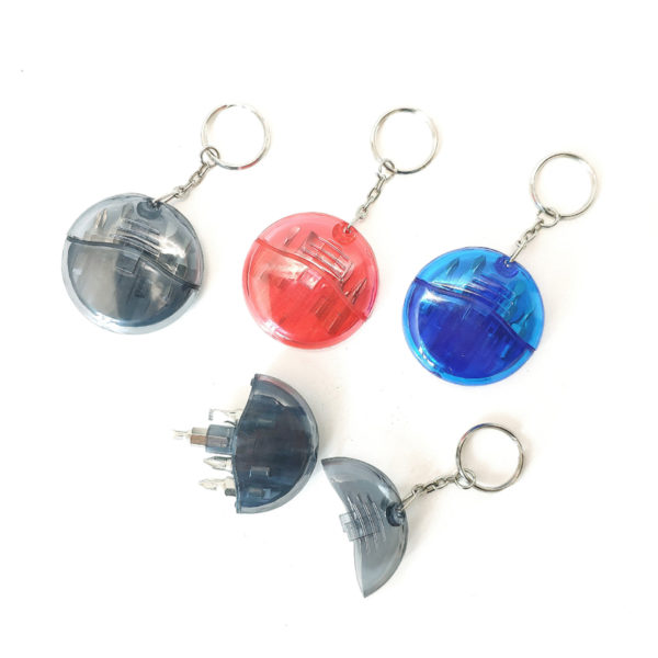 4-in-1 Screwdriver Tool Set Keychain