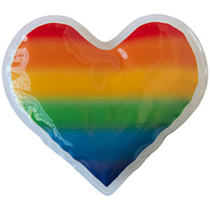 Pride Heart Shaped Gel Cold/Hot Pack