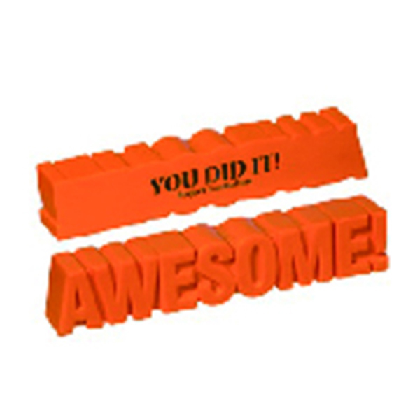 Awesome Slogan Shaped Stress Ball
