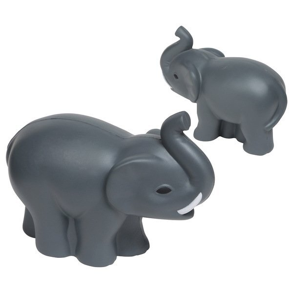 Elephant with Tusks Stress Ball