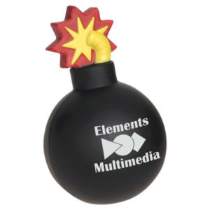 Bomb with Fuse Stress Ball