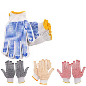 Dotted Gloves Working Safety Protection