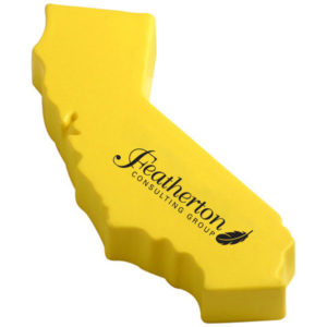 California Shape Stress Ball