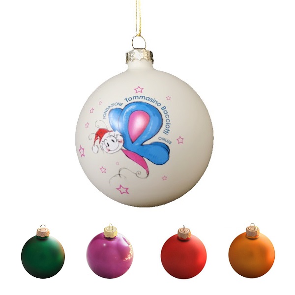 Custom Glass Ball Ornament