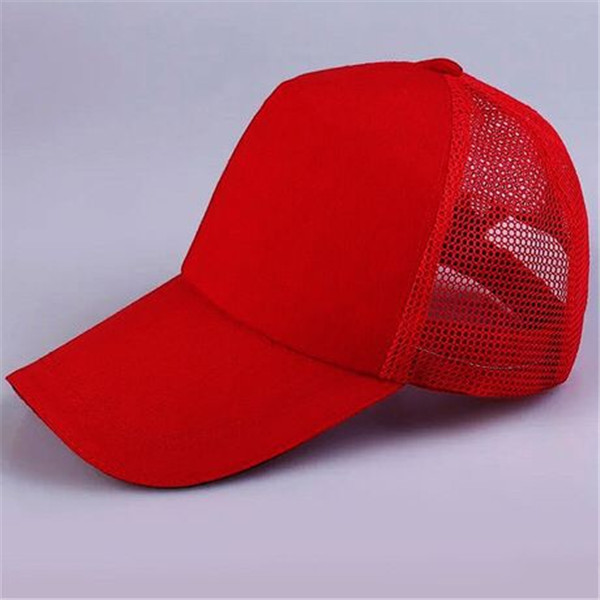 Cotton Mesh Cap Peaked Cap Trucker Cap