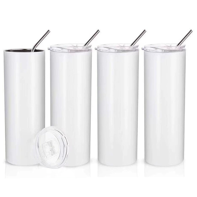 20 or 30 OZ Stainless Steel Bottle with Straw