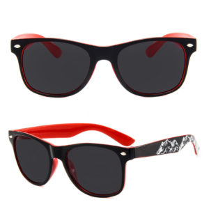 Two-Toned Sunglasses with Full Frame Imprint