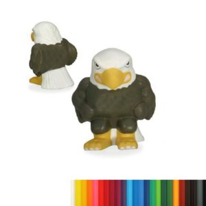 Standing Eagle Mascot Shaped Stress Ball