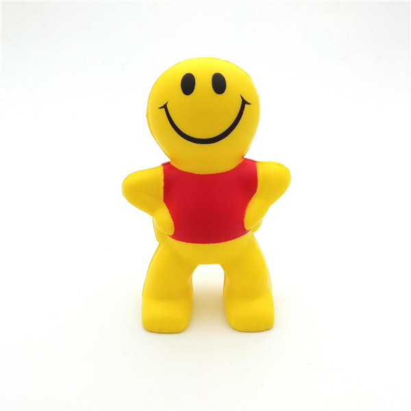 Captain Little Man Smiley Face Stress Ball Captain Little Man Smiley Face Stress Ball