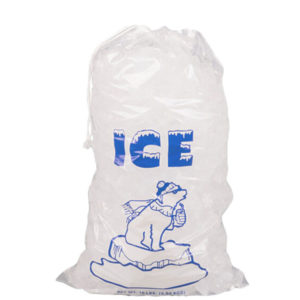 Food Grade Clear Disposable LDPE Ice Cubes Bag