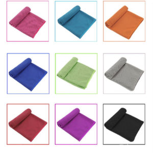 Ice Cooling Quick-drying Towel with Carabiner