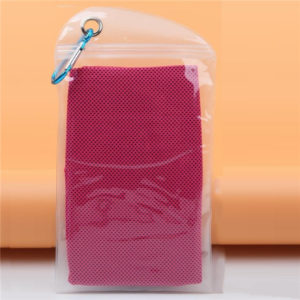Ice Cooling Quick-drying Towel with Carabiner