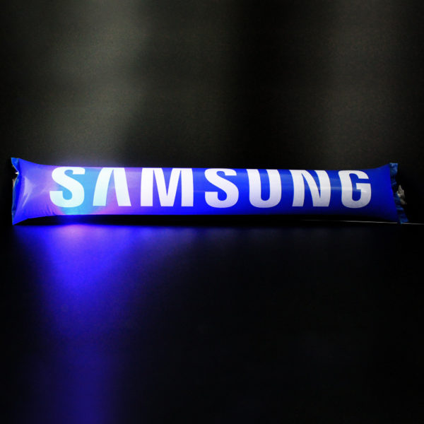 LED Light Up Inflatable Thunder Sticks Cheer Up Tool